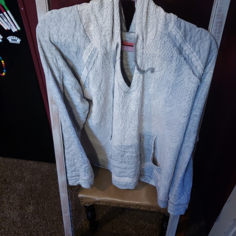 Grey hoodie